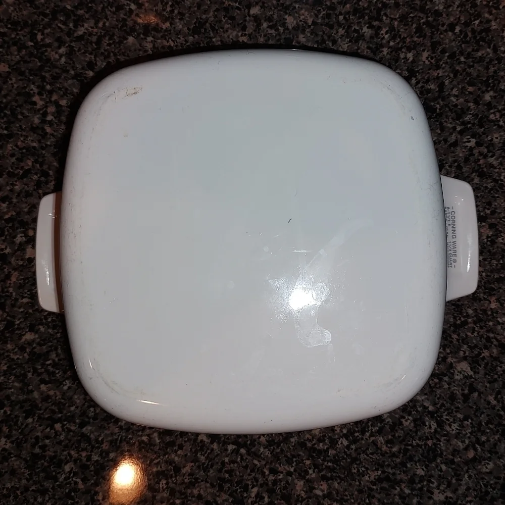Rare Corning Ware L'Echalote Spice Of Life 1 quart baking dish Stamped 1180MA